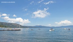 boats on Lake Tahoe